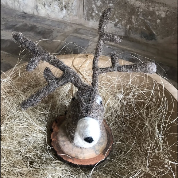 Other - Felt Reindeer head Ornament